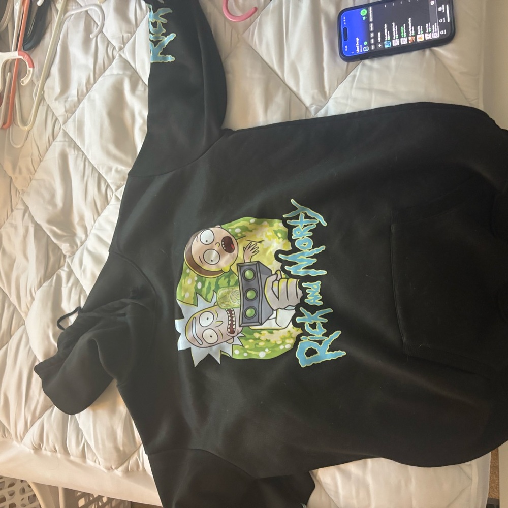 Amazon Black Graphic Hoodie